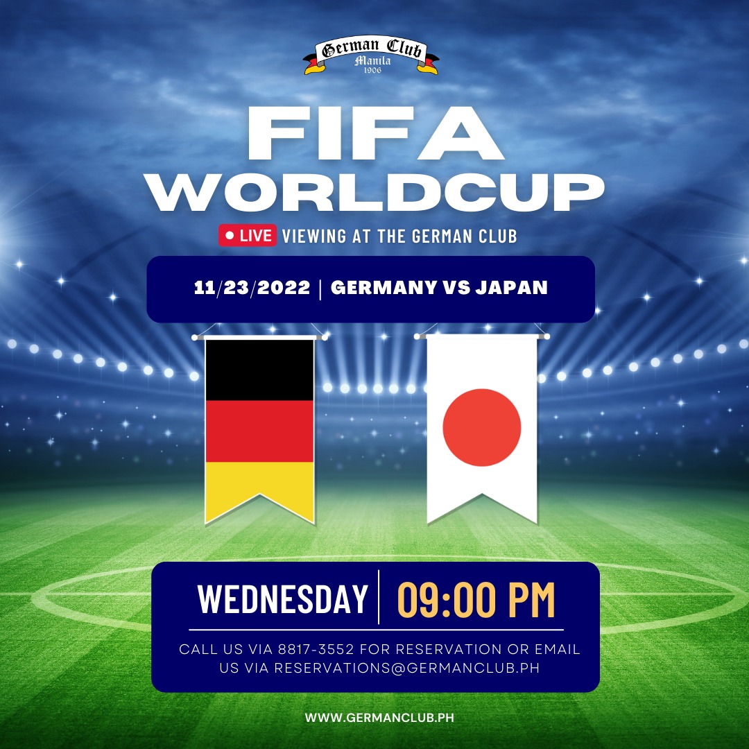 Live Viewing of FIFA WORLDCUP WEDNESDAY 23 NOVEMBER 2022 AT 9:00 PM