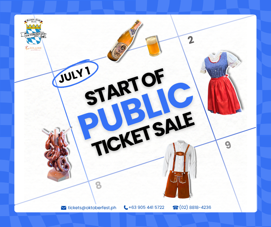 Oktoberfest Public Ticket Sales