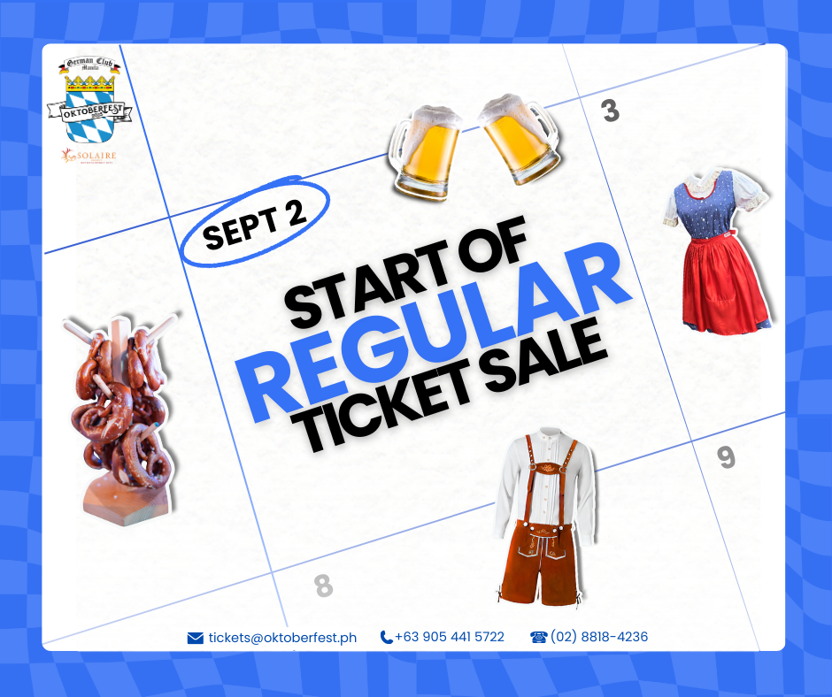 Oktoberfest Regular Ticket Sale